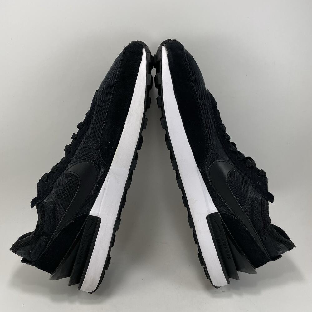 Nike Waffle One DA7995-001 Casual Sneakers Mens Size 13 Black White Athletic - Picture 7 of 9
